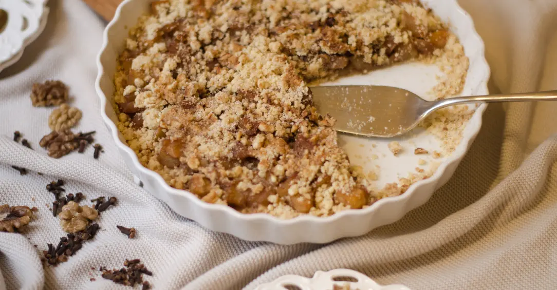 Apple crumble