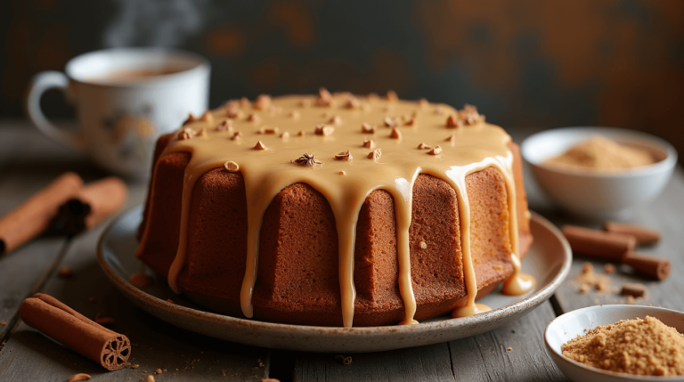 Brown Sugar Chai Cake