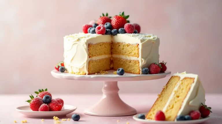 The Best Classic Vanilla Cake