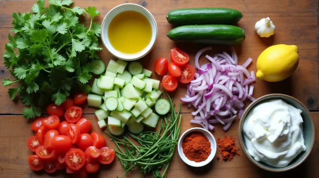 15 Minute Authentic Moroccan Cucumber Salad | Salima's Kitchen