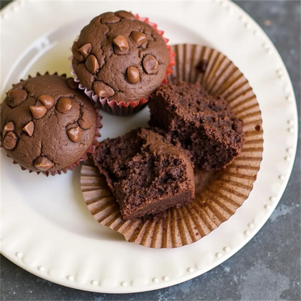 "Double Chocolate Muffin Recipe: Moist, Easy, and Irresistible